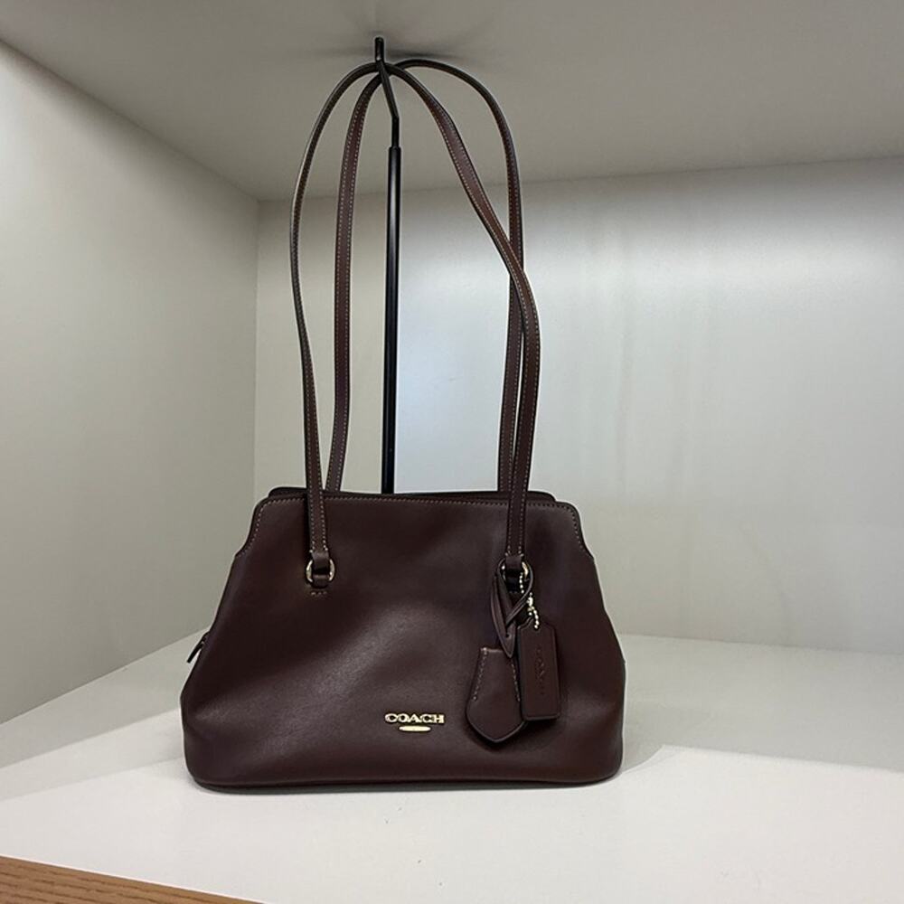 New‼️Coach Elise Shoulder Bag CFP35 Gold/Maple